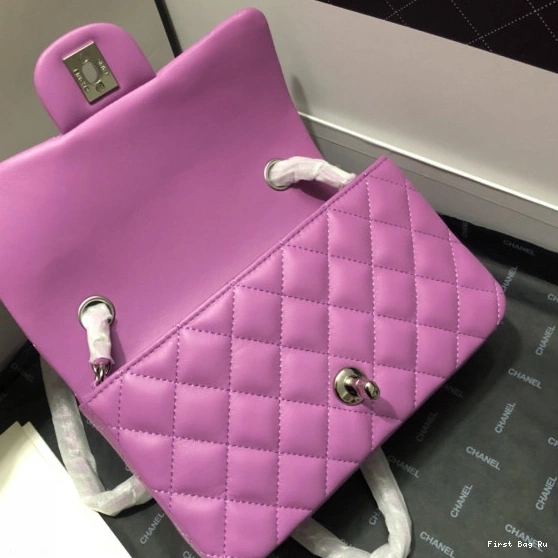 First Bag Ru CHANEL FLAP BAG LAMBSKIN 0804
